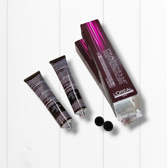 L'Oreal Professionnel DIARichesse 2x Ammonia-Free 7.24/7VC Pearly Butterscotch - Picture 10 of 16